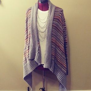 Cardigan sweater.